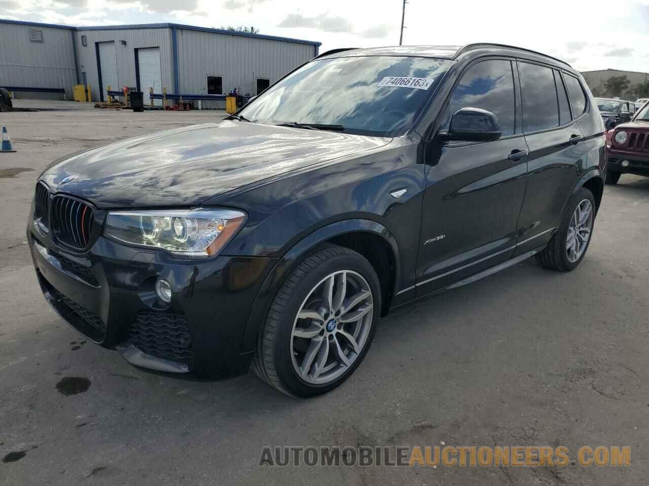 5UXWX7C5XF0K34644 BMW X3 2015