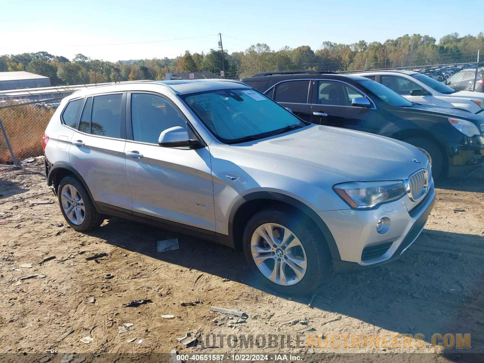 5UXWX7C5XG0R18465 BMW X3 2016