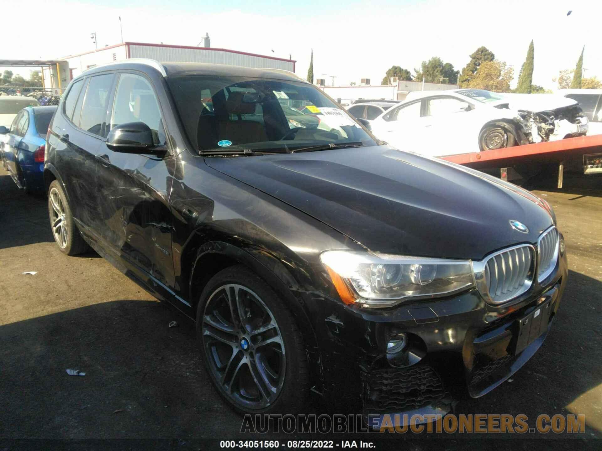 5UXWX7C5XG0S16100 BMW X3 2016