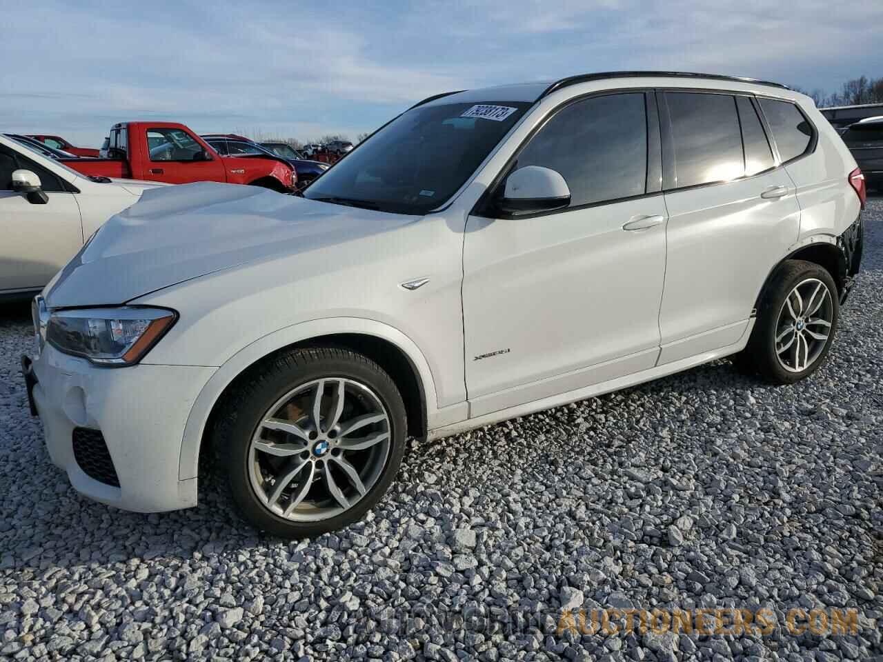 5UXWX7C5XG0S17277 BMW X3 2016