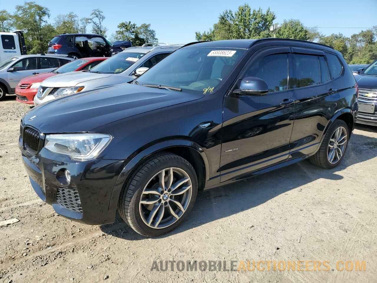 5UXWX7C5XH0U39738 BMW X3 2017