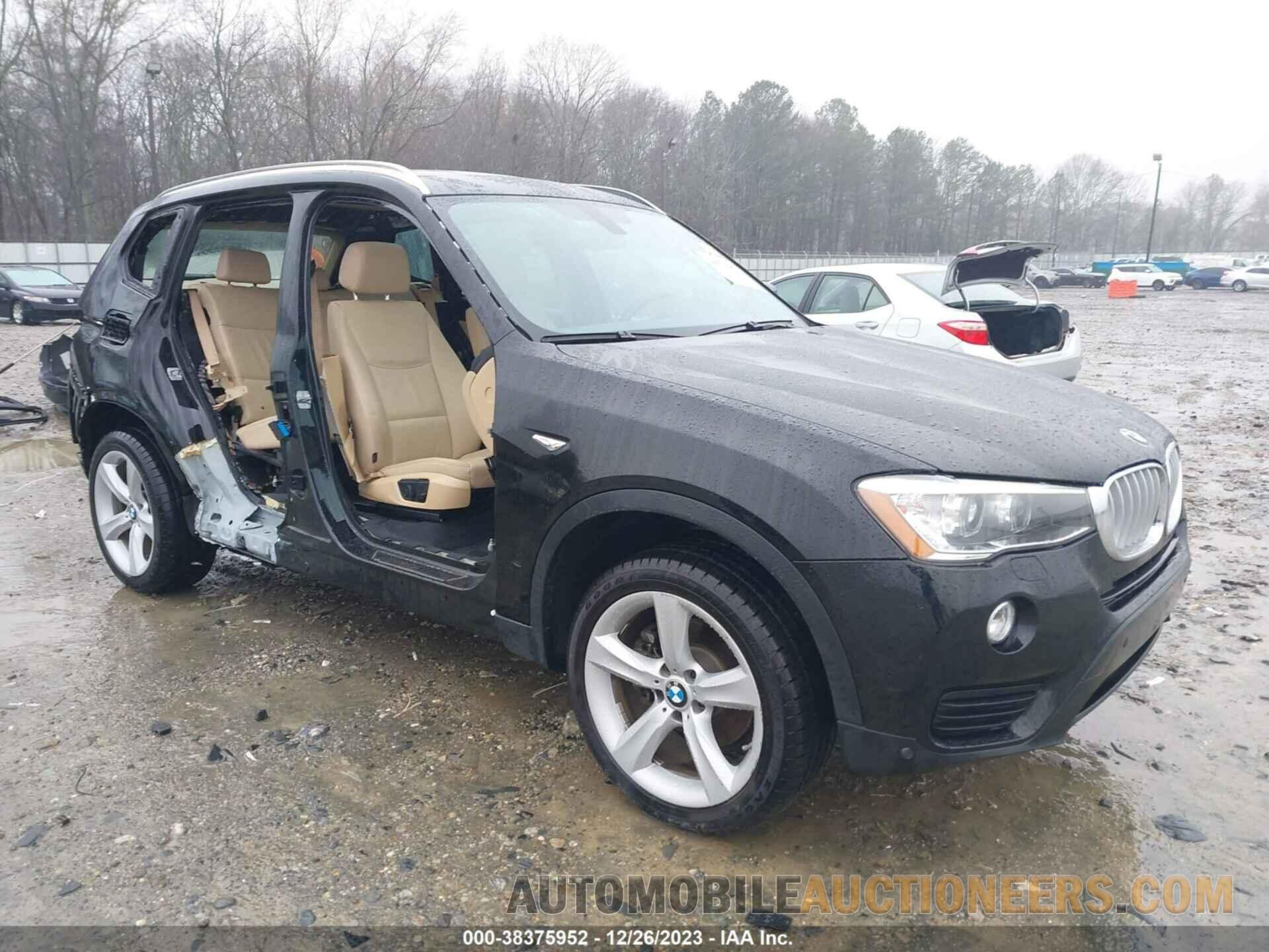 5UXWX7C5XH0U40100 BMW X3 2017