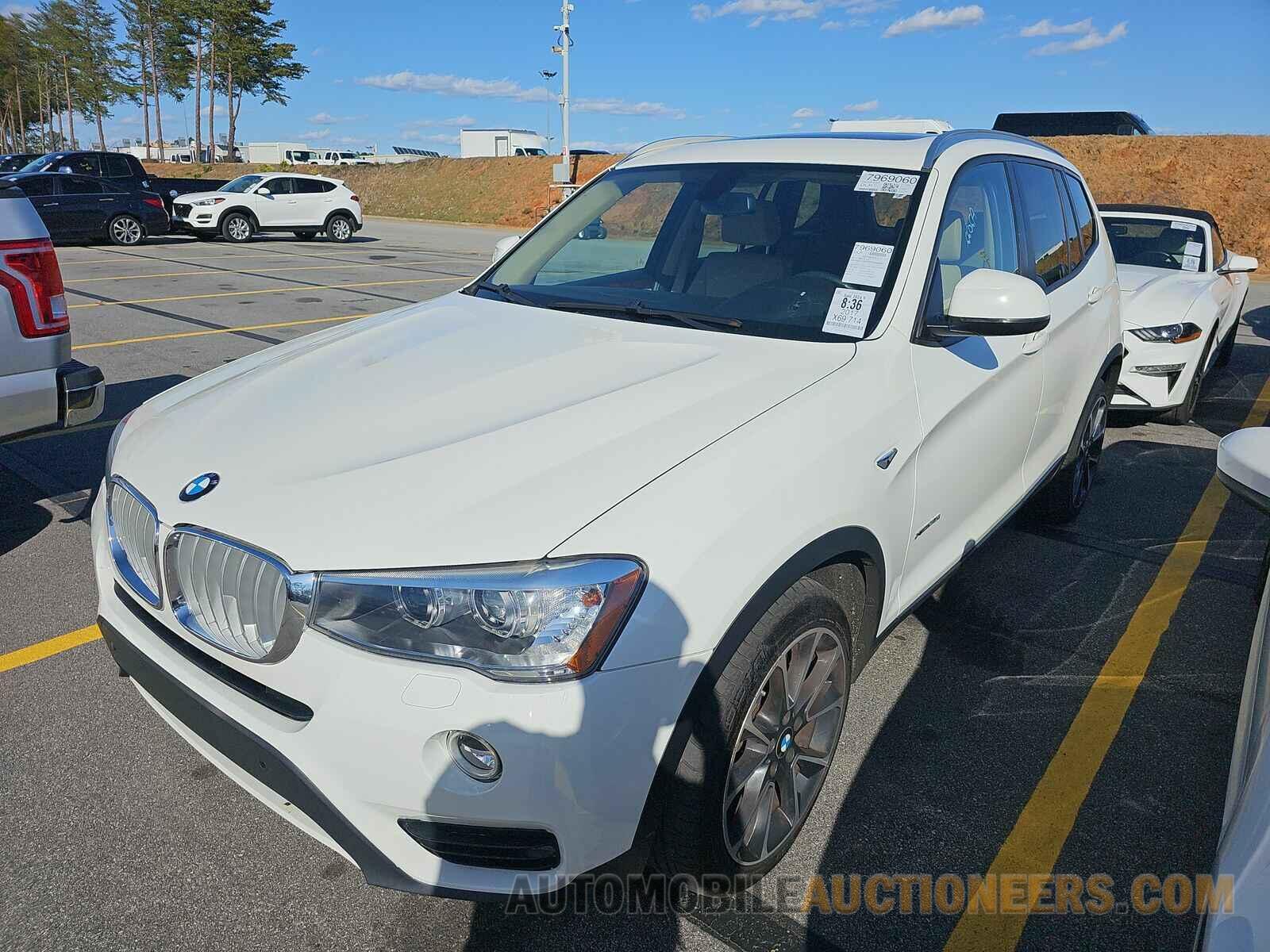 5UXWX7C5XH0U40971 BMW X3 2017