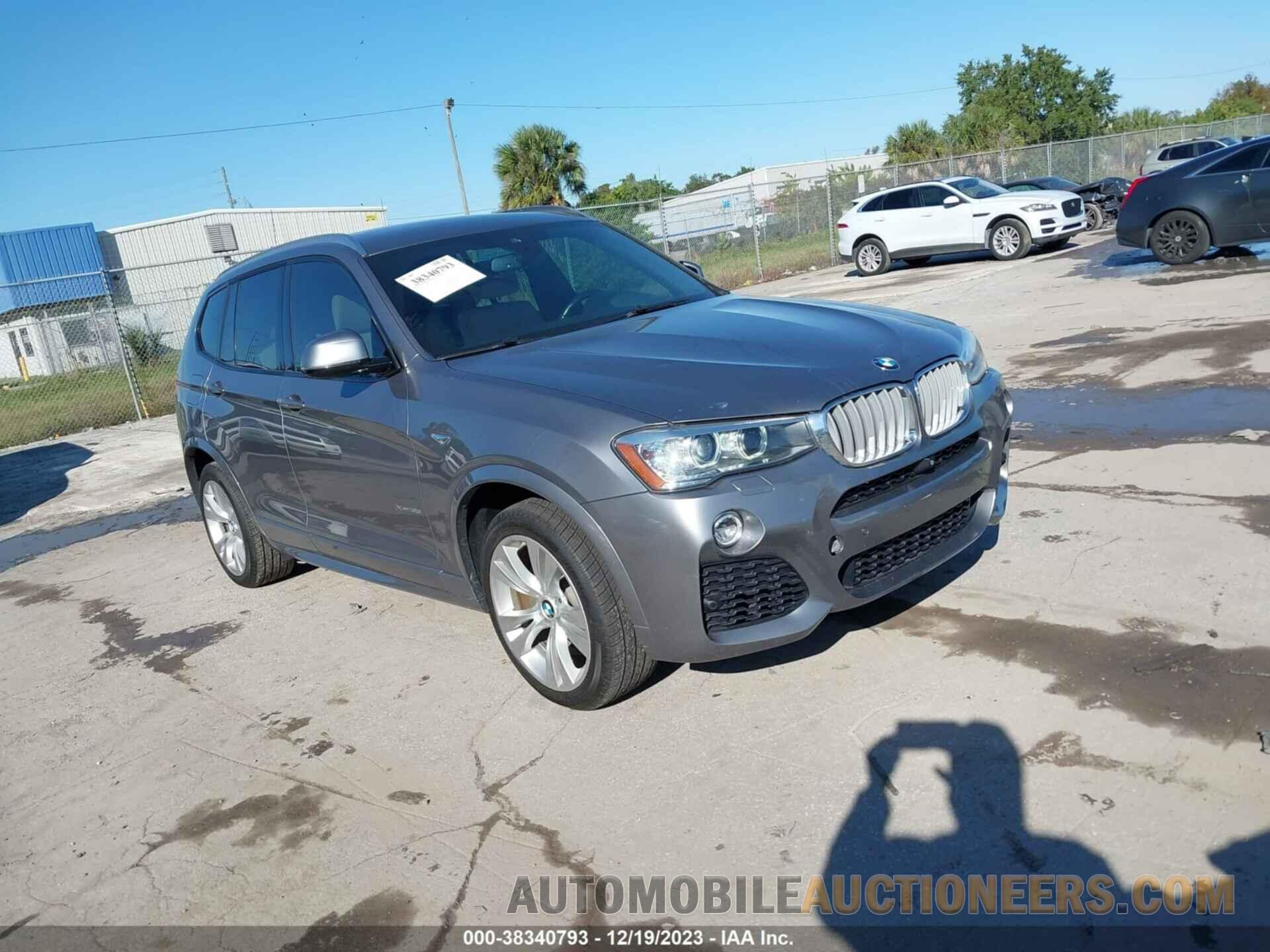 5UXWX7C5XH0U42400 BMW X3 2017