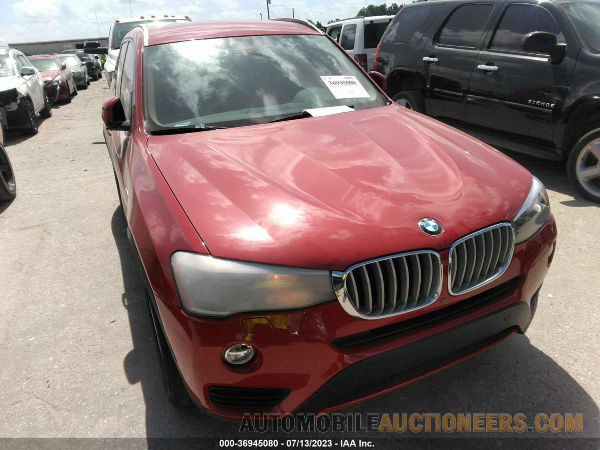 5UXWX9C30H0T16153 BMW X3 2017