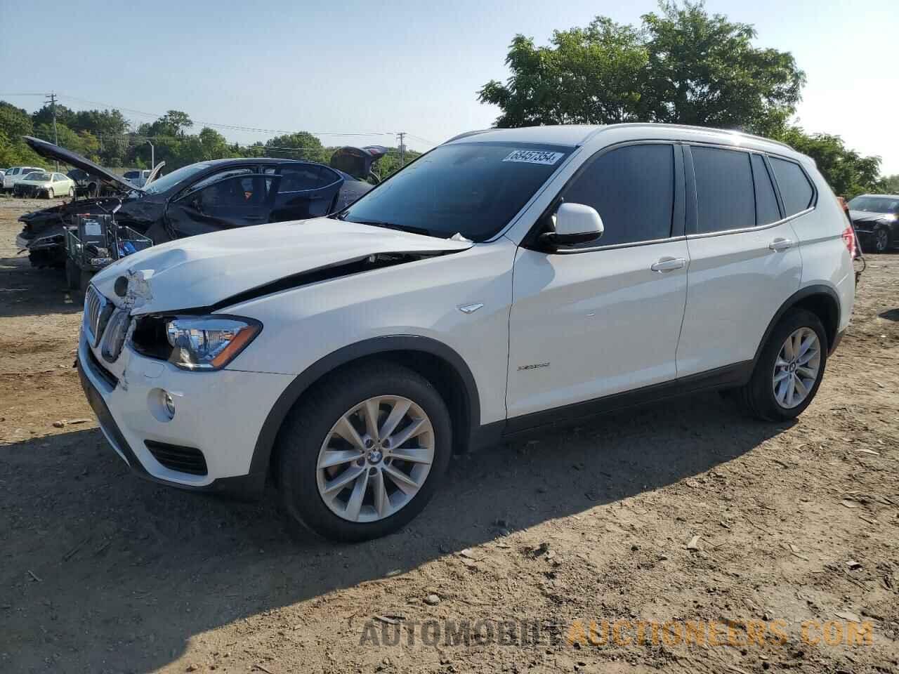 5UXWX9C30H0T16329 BMW X3 2017