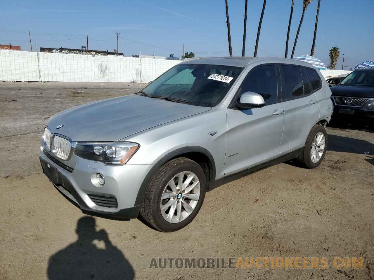 5UXWX9C30H0T20932 BMW X3 2017