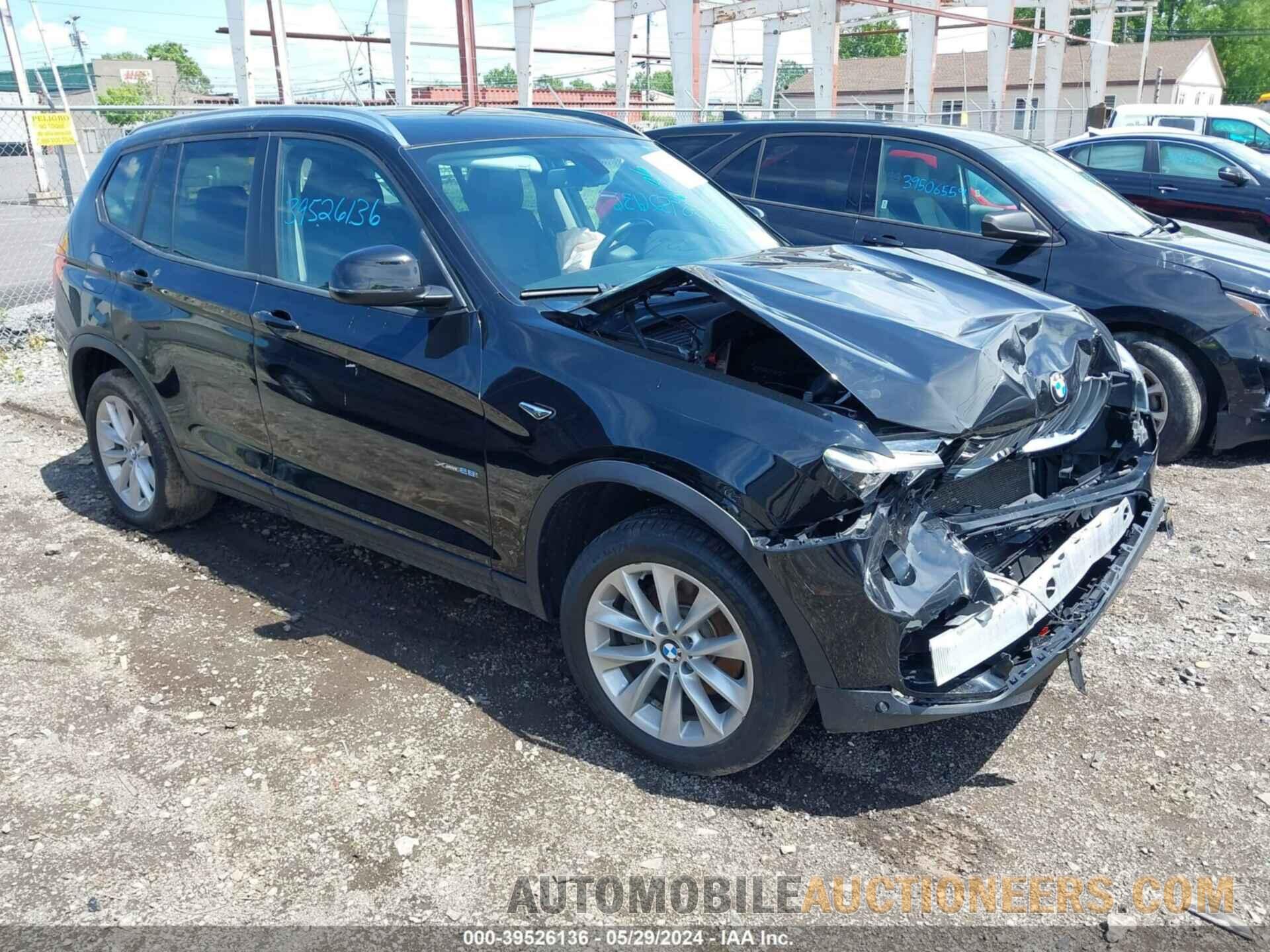 5UXWX9C30H0T22454 BMW X3 2017