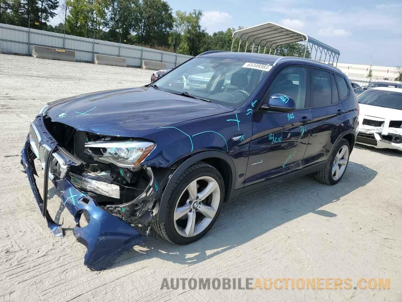 5UXWX9C30H0T24964 BMW X3 2017