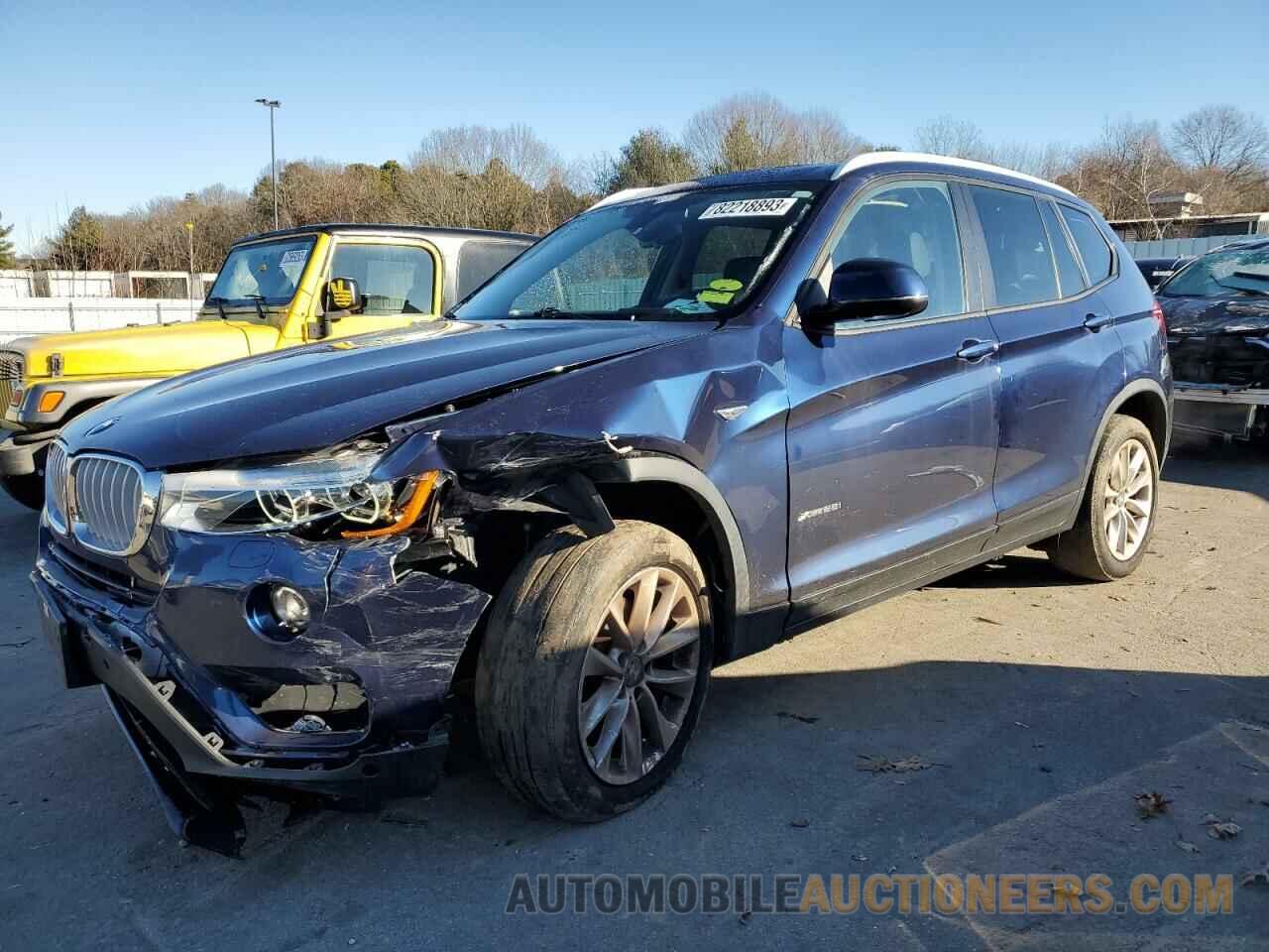 5UXWX9C30H0W69945 BMW X3 2017