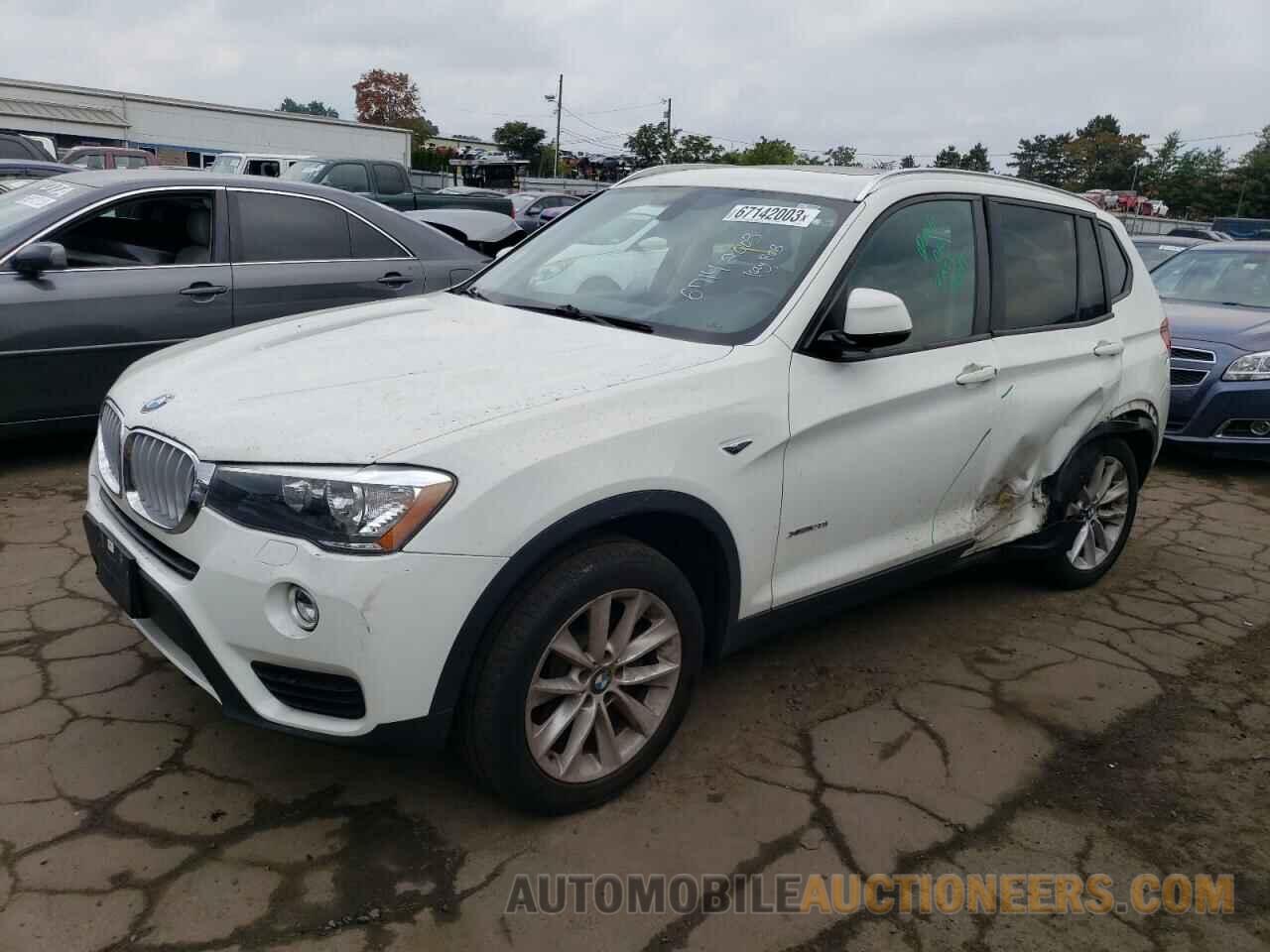 5UXWX9C30H0W71663 BMW X3 2017