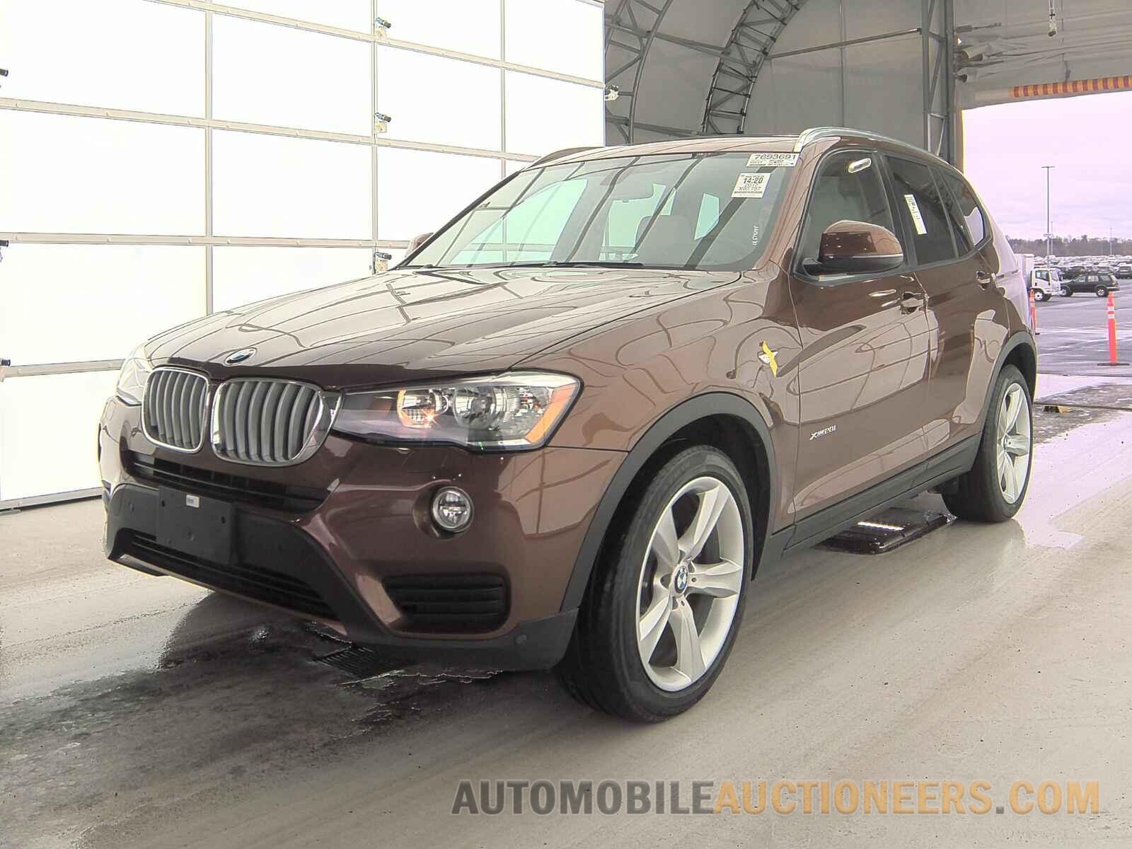 5UXWX9C31H0T17246 BMW X3 2017