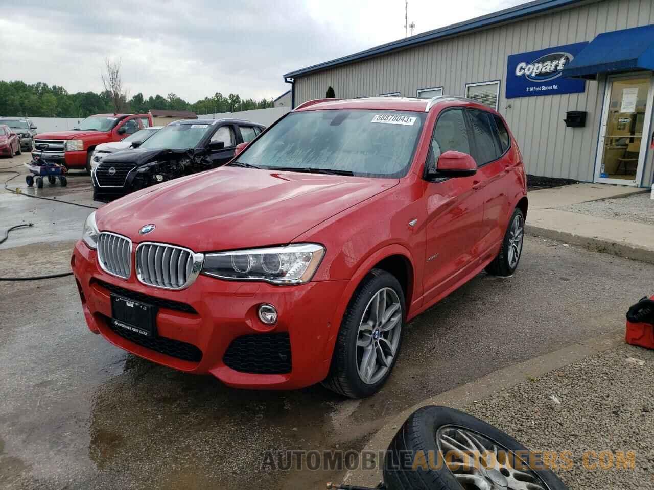 5UXWX9C31H0T17716 BMW X3 2017