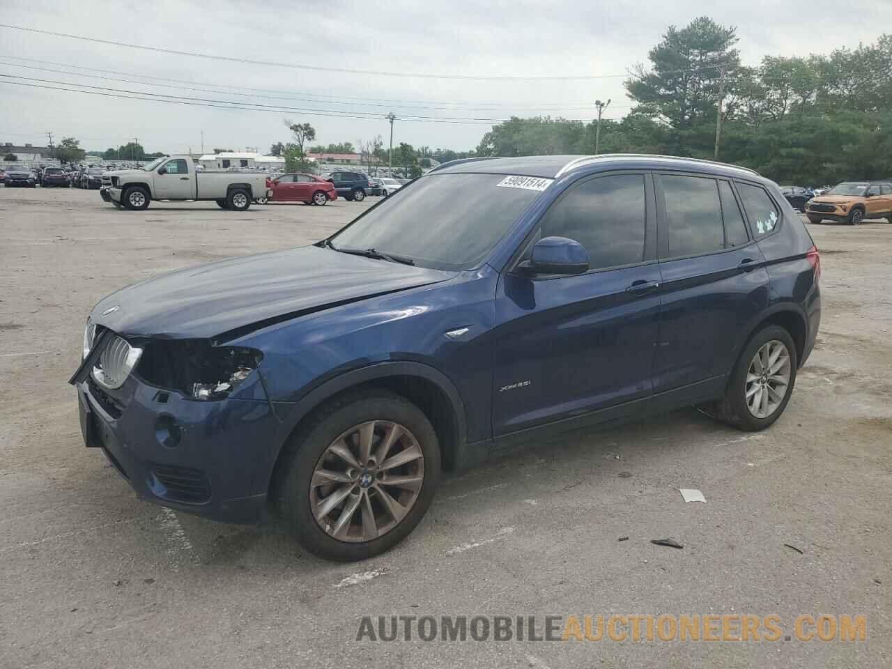 5UXWX9C31H0T20289 BMW X3 2017