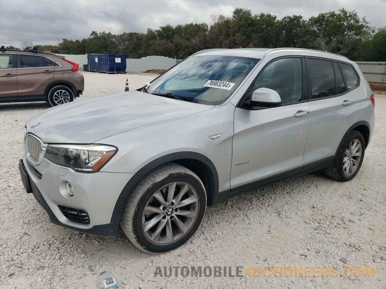 5UXWX9C31H0T21250 BMW X3 2017