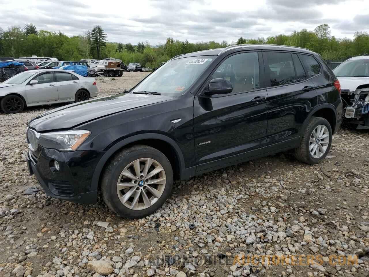 5UXWX9C31H0T24245 BMW X3 2017