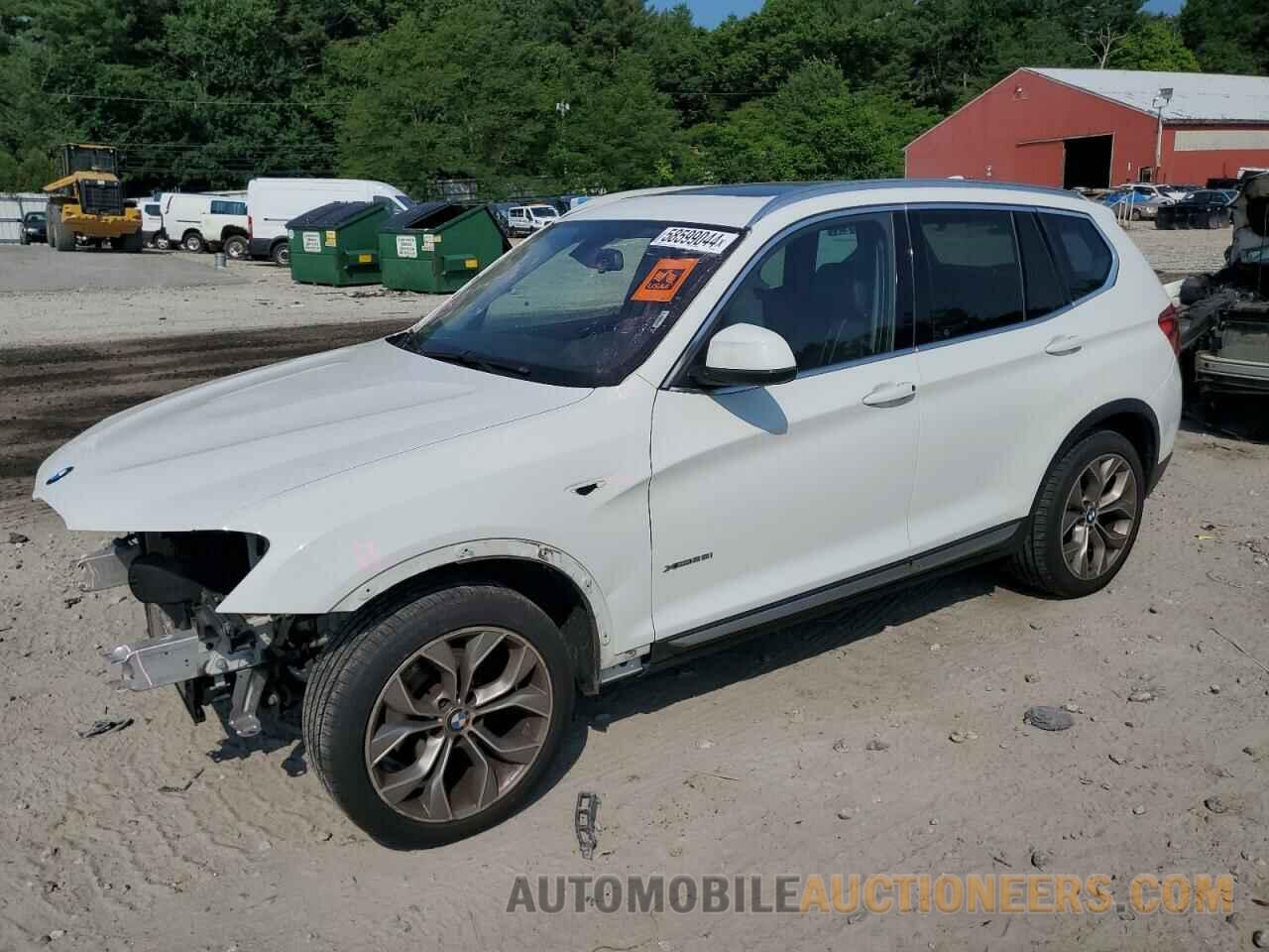 5UXWX9C31H0T24469 BMW X3 2017