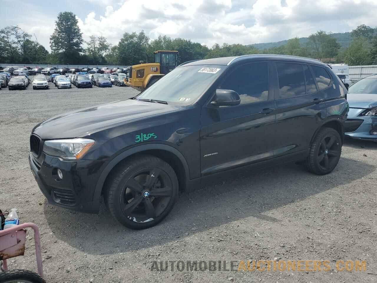 5UXWX9C31H0W68402 BMW X3 2017