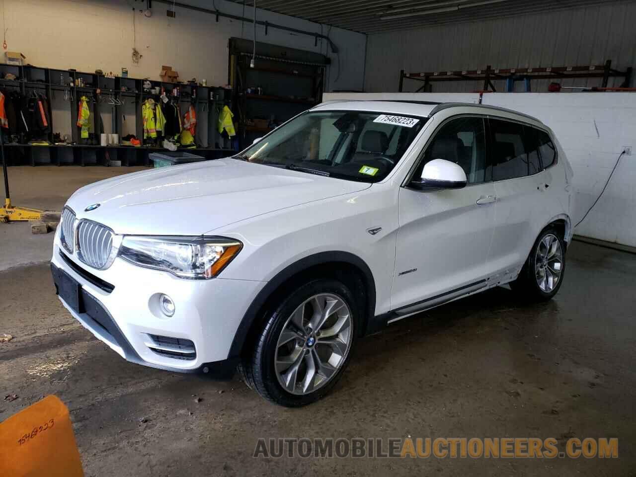 5UXWX9C31H0W71624 BMW X3 2017