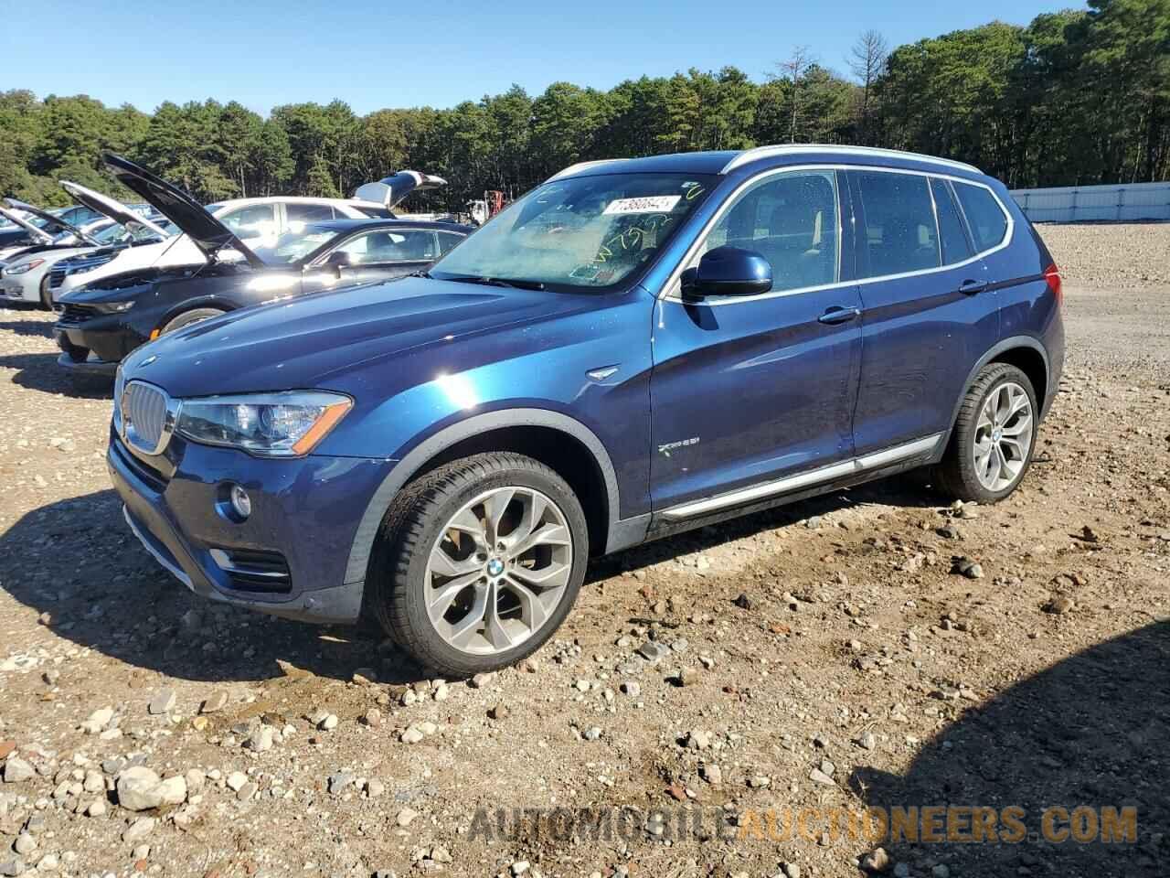 5UXWX9C31H0W73132 BMW X3 2017