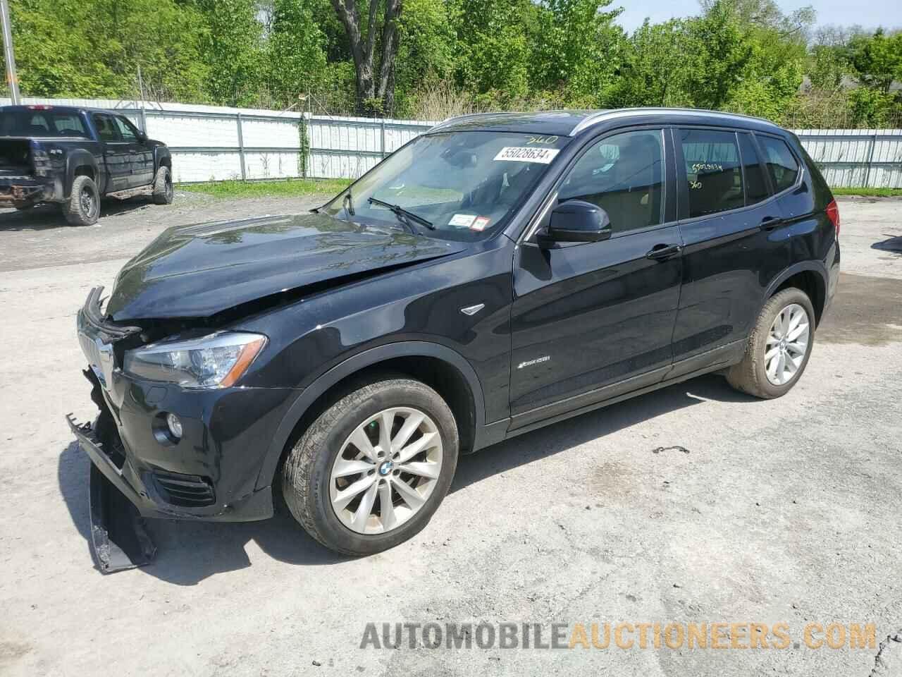 5UXWX9C31H0W79643 BMW X3 2017