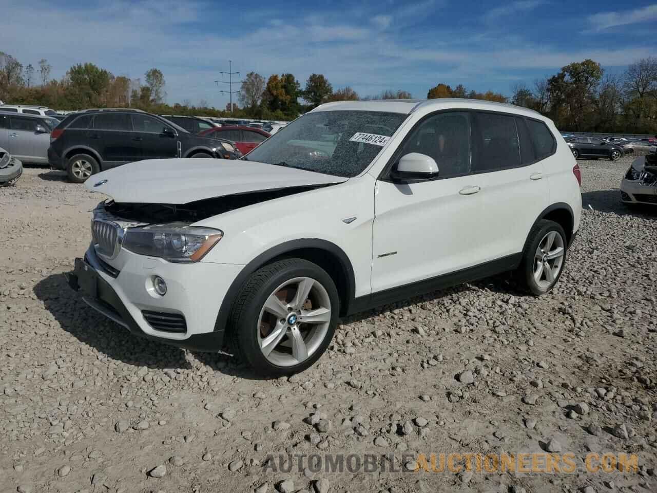 5UXWX9C31H0W79884 BMW X3 2017