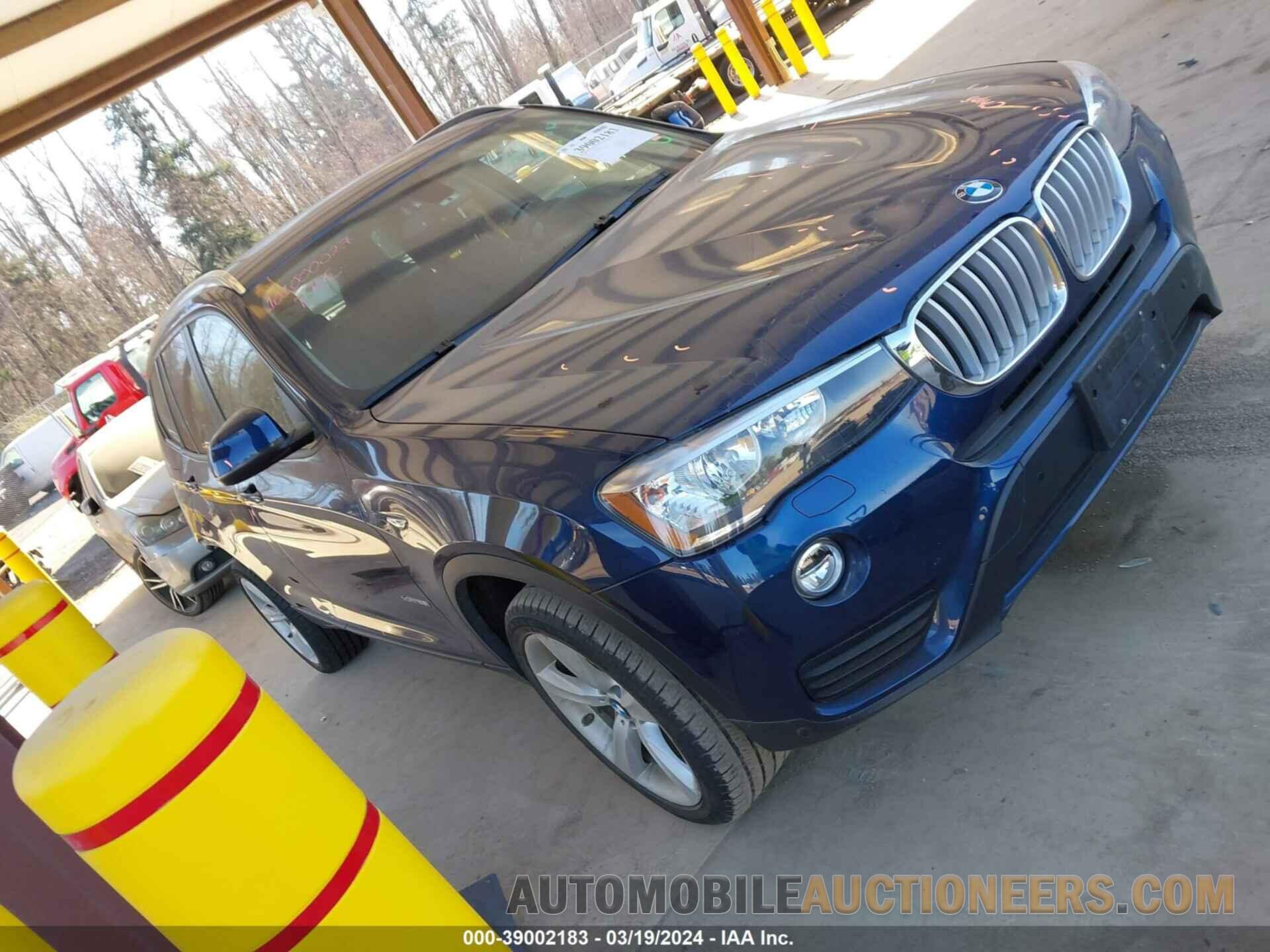 5UXWX9C31H0W80355 BMW X3 2017