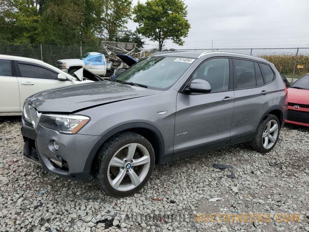 5UXWX9C32H0T19359 BMW X3 2017