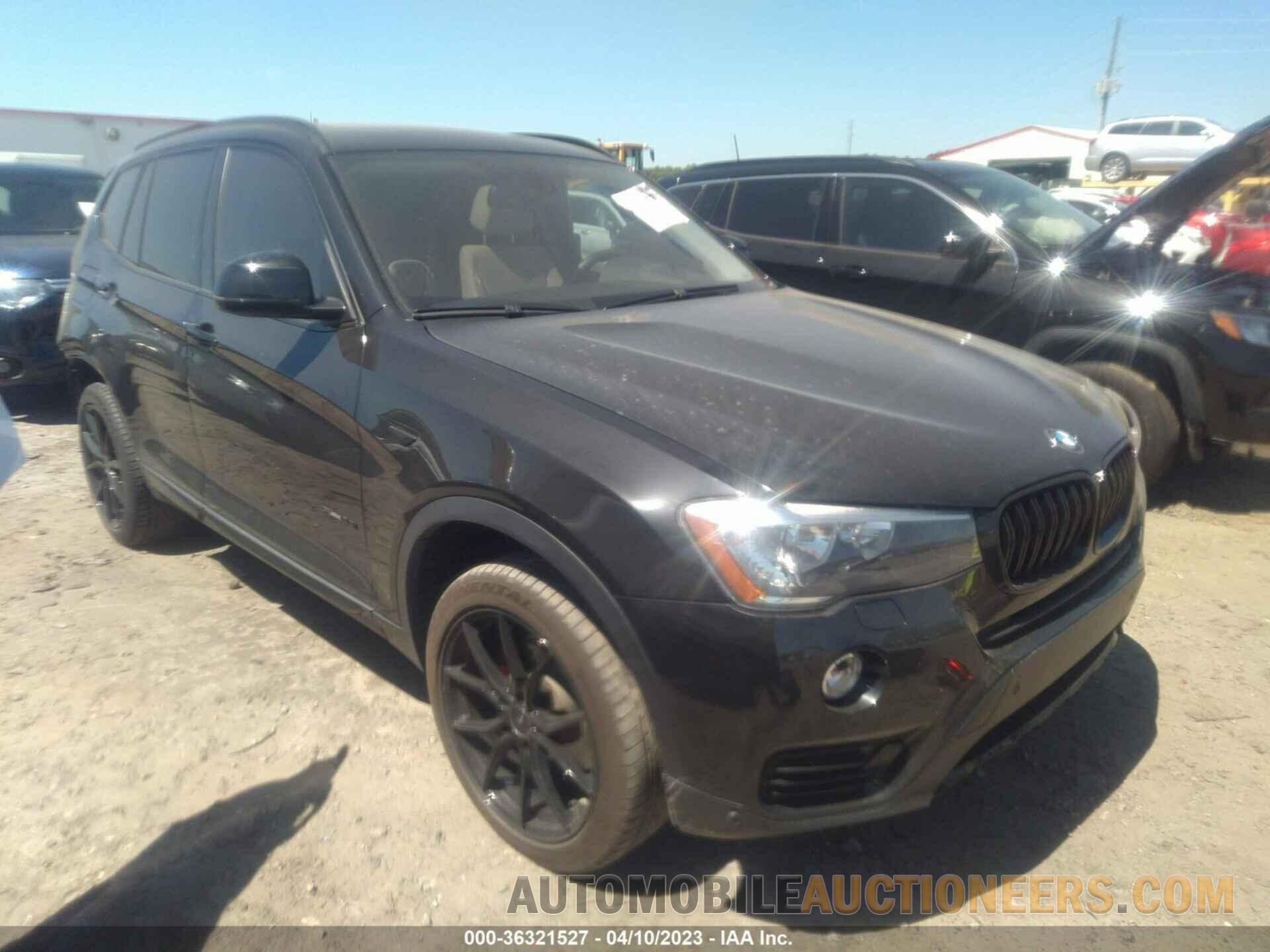 5UXWX9C32H0T20348 BMW X3 2017