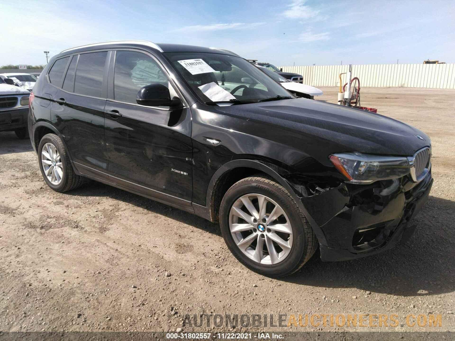 5UXWX9C32H0T23251 BMW X3 2017