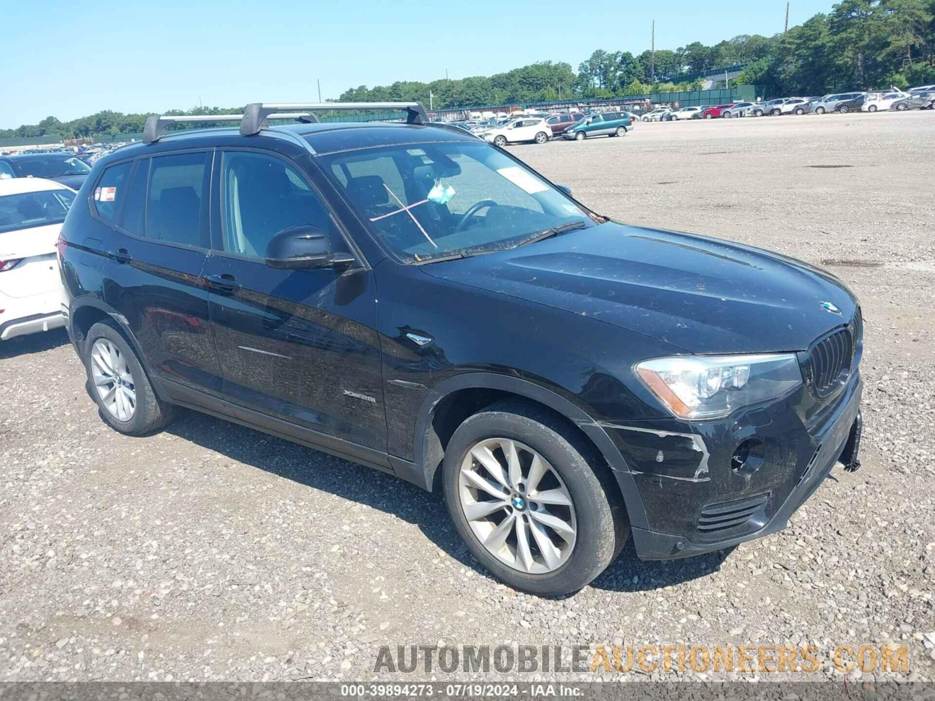 5UXWX9C32H0W68151 BMW X3 2017