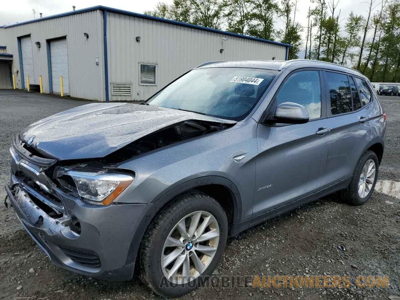 5UXWX9C32H0W68344 BMW X3 2017