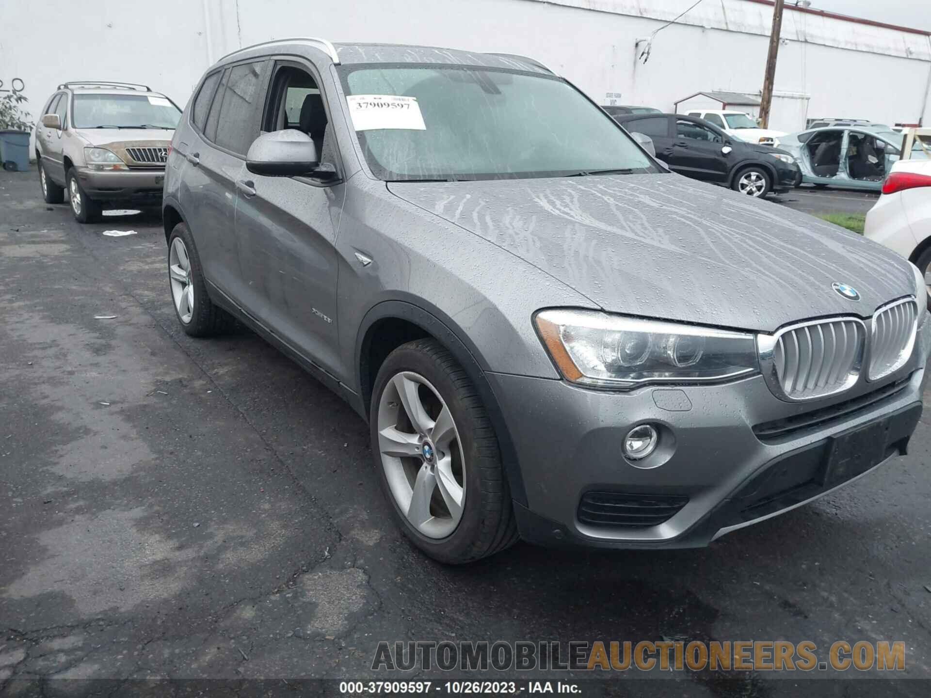 5UXWX9C32H0W71485 BMW X3 2017