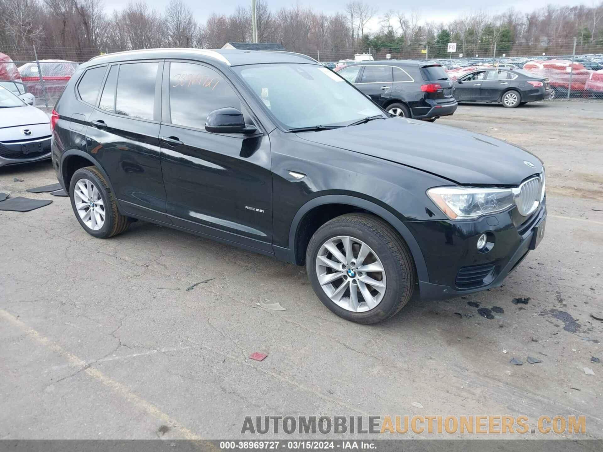 5UXWX9C32H0W72233 BMW X3 2017