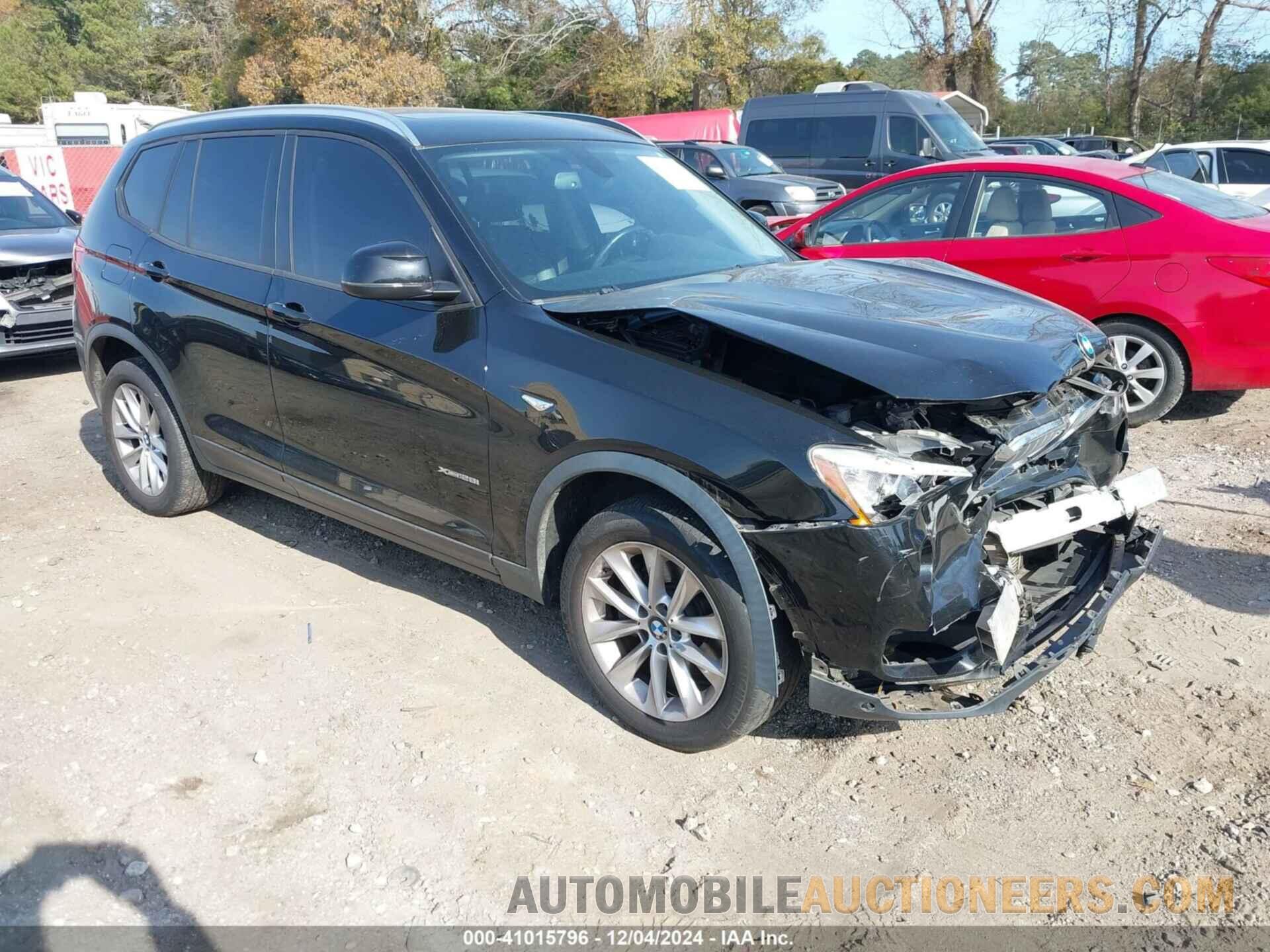 5UXWX9C32H0W72667 BMW X3 2017