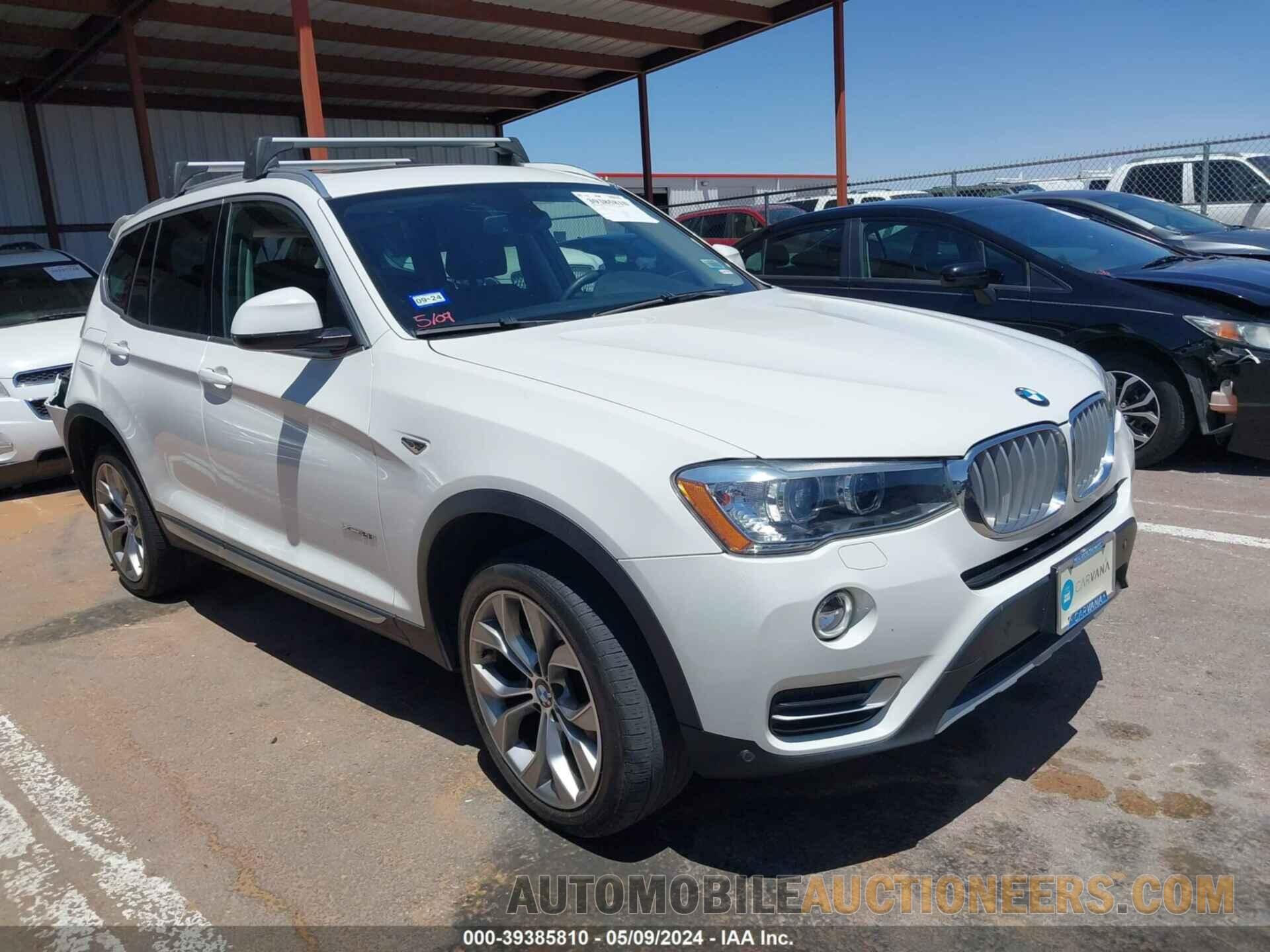 5UXWX9C32H0W73060 BMW X3 2017