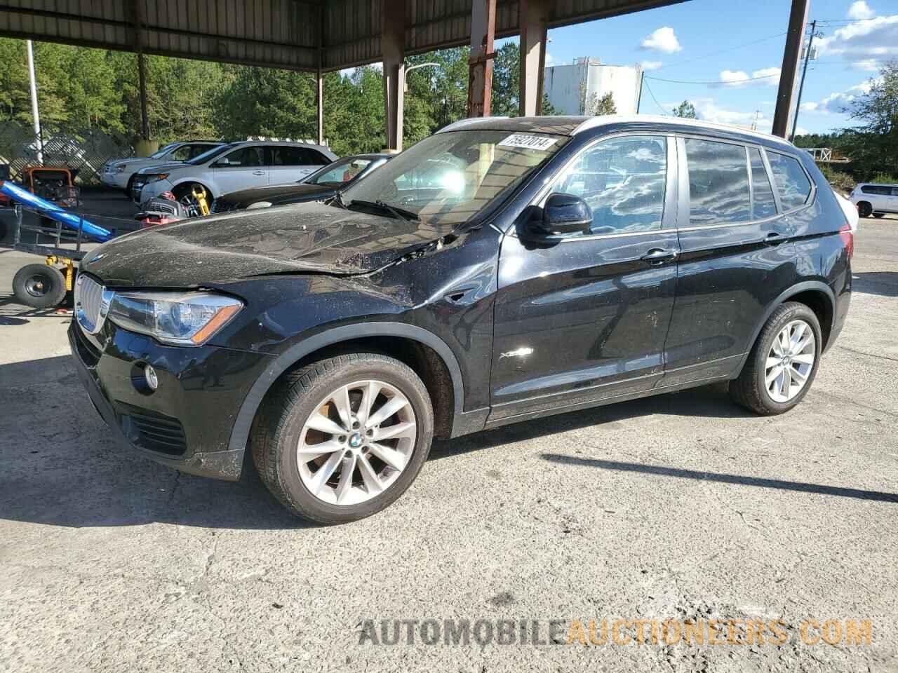 5UXWX9C32H0W74919 BMW X3 2017