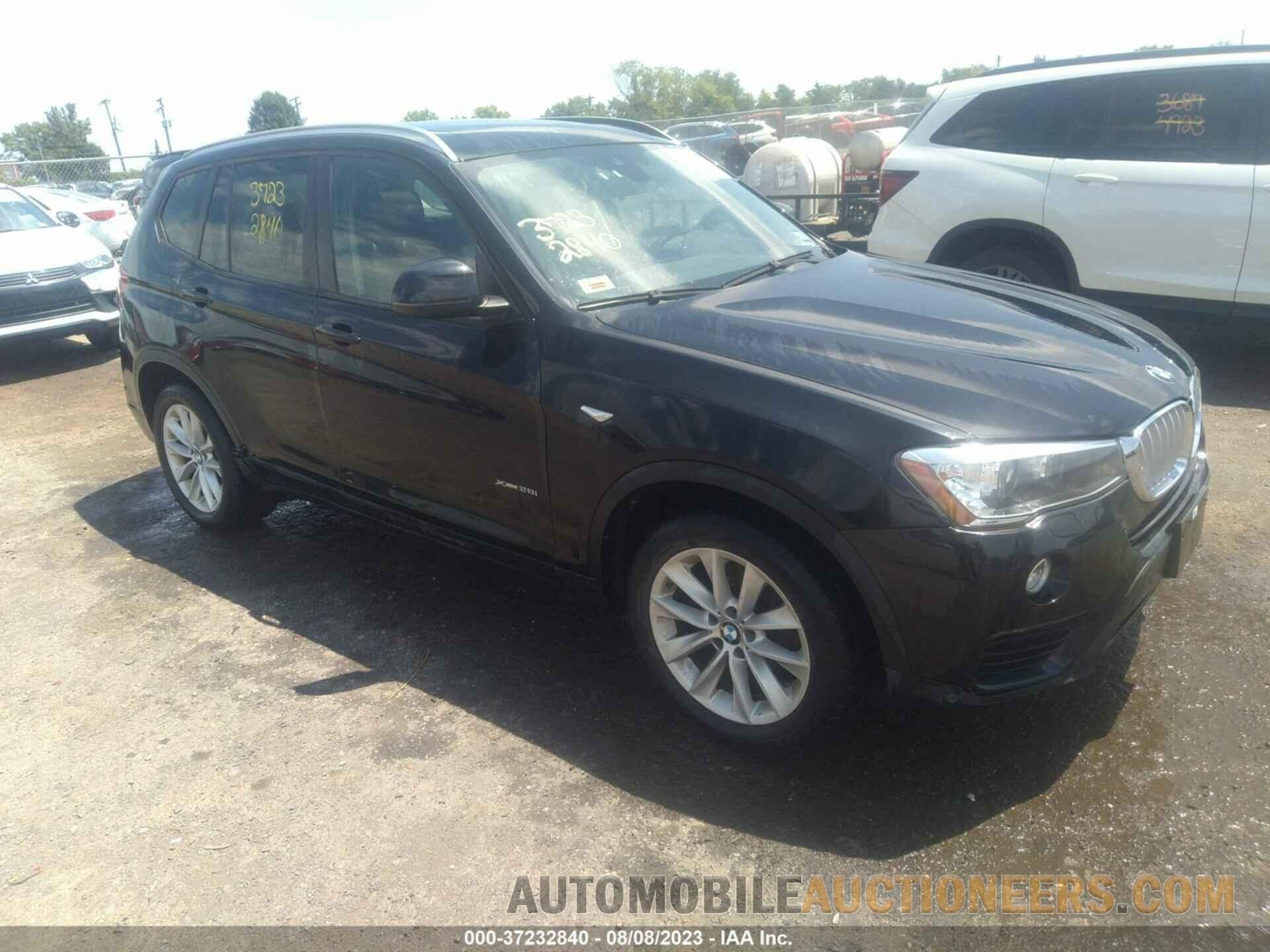 5UXWX9C32H0W76136 BMW X3 2017