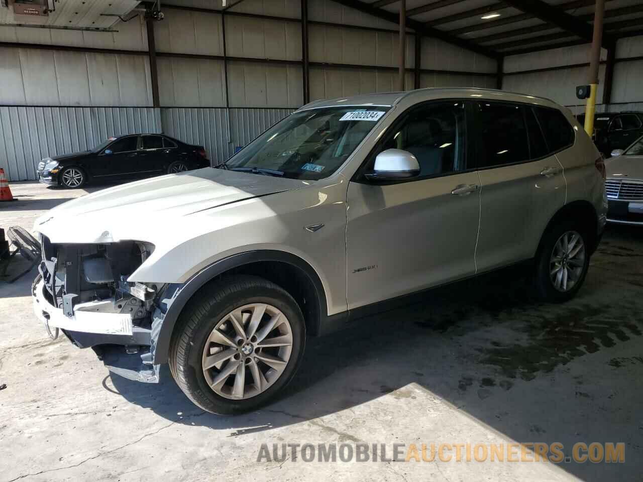 5UXWX9C32H0W77173 BMW X3 2017