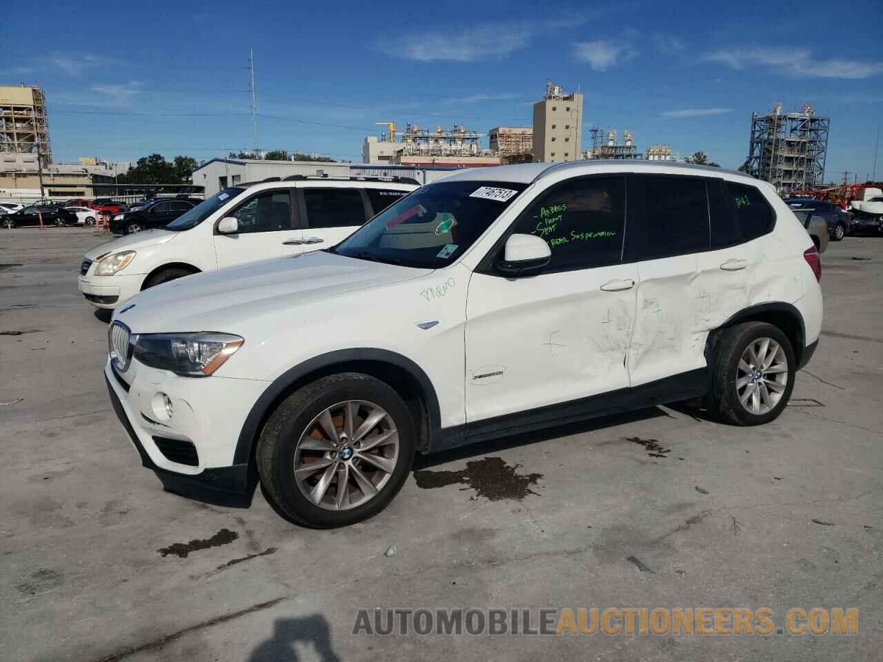 5UXWX9C32H0W79263 BMW X3 2017