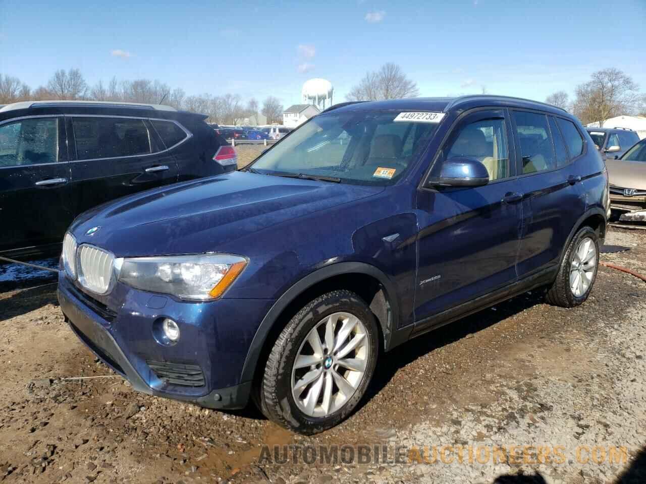 5UXWX9C33H0T18088 BMW X3 2017