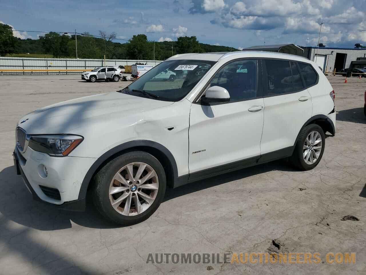 5UXWX9C33H0T21329 BMW X3 2017