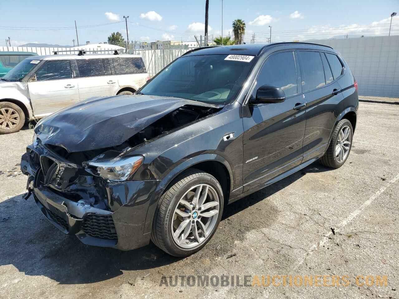 5UXWX9C33H0T22707 BMW X3 2017