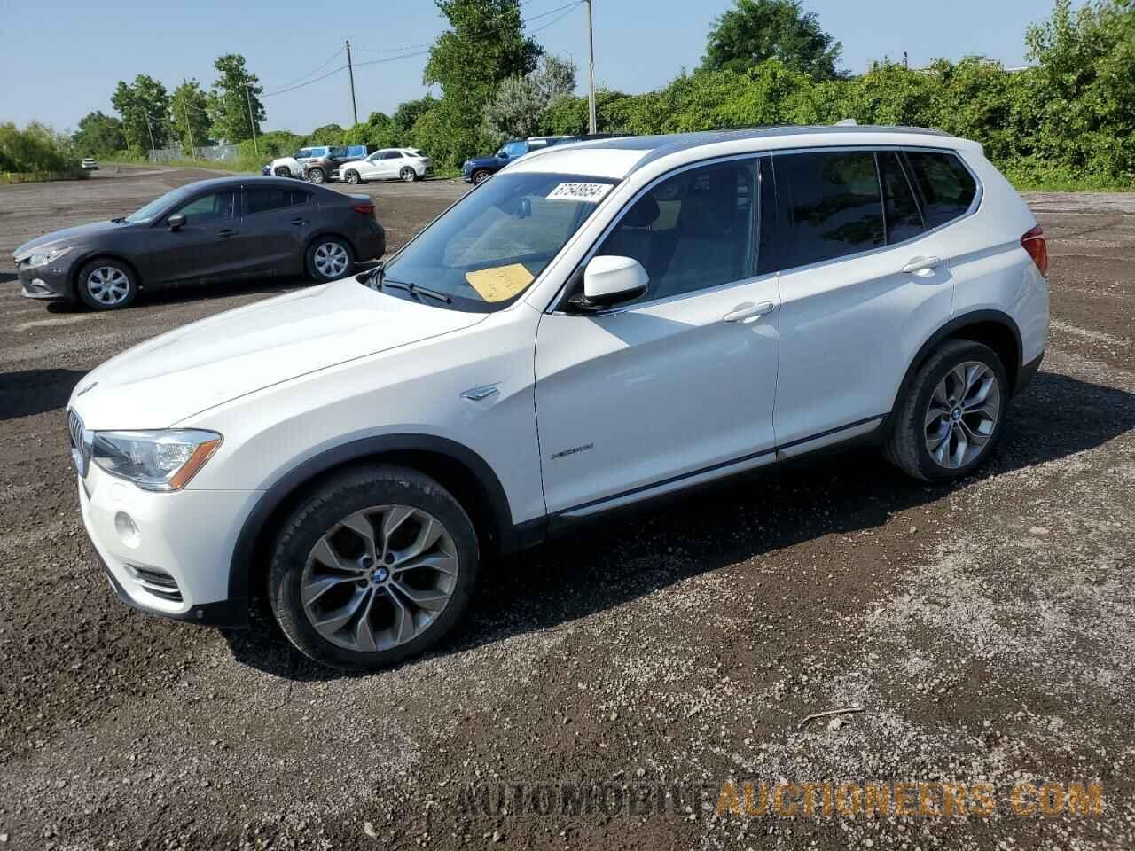 5UXWX9C33H0T23761 BMW X3 2017