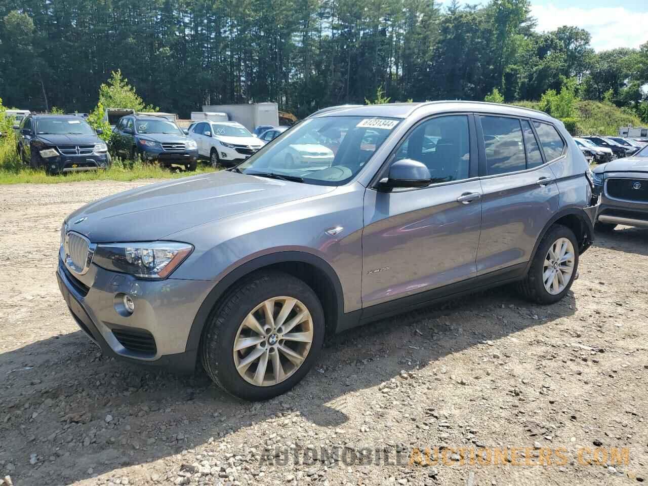 5UXWX9C33H0W68398 BMW X3 2017