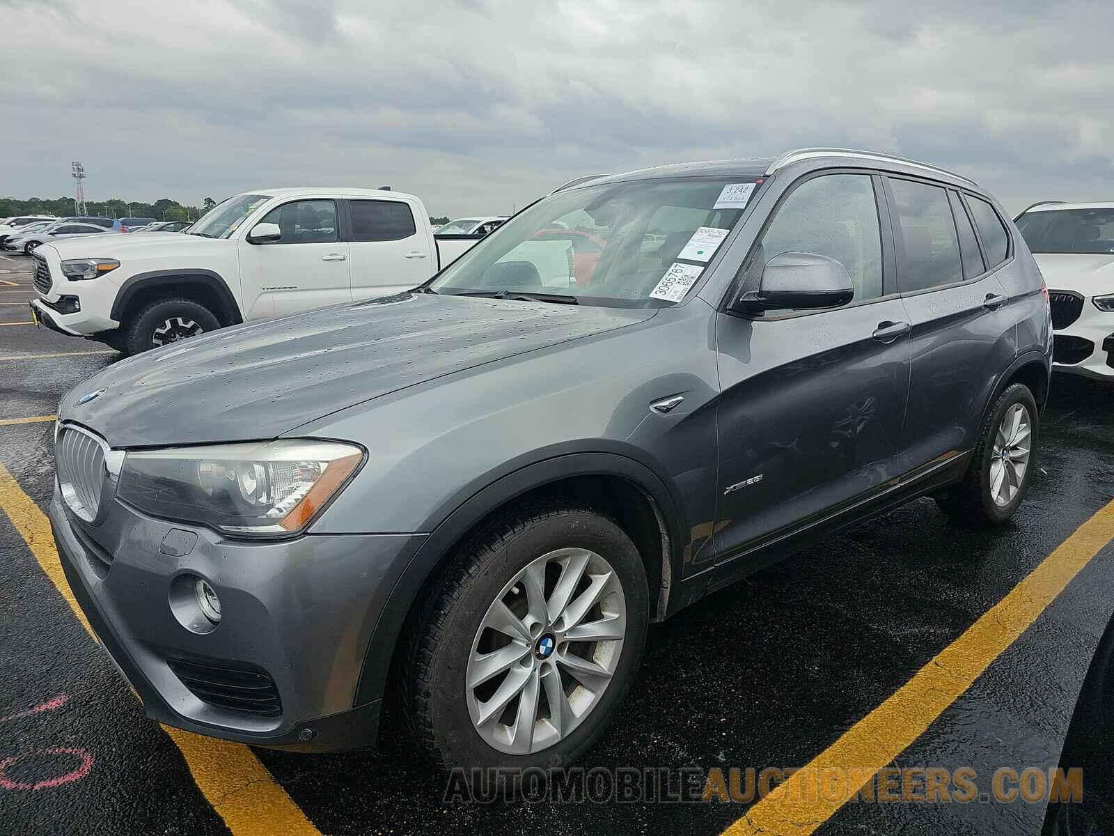 5UXWX9C33H0W68742 BMW X3 2017