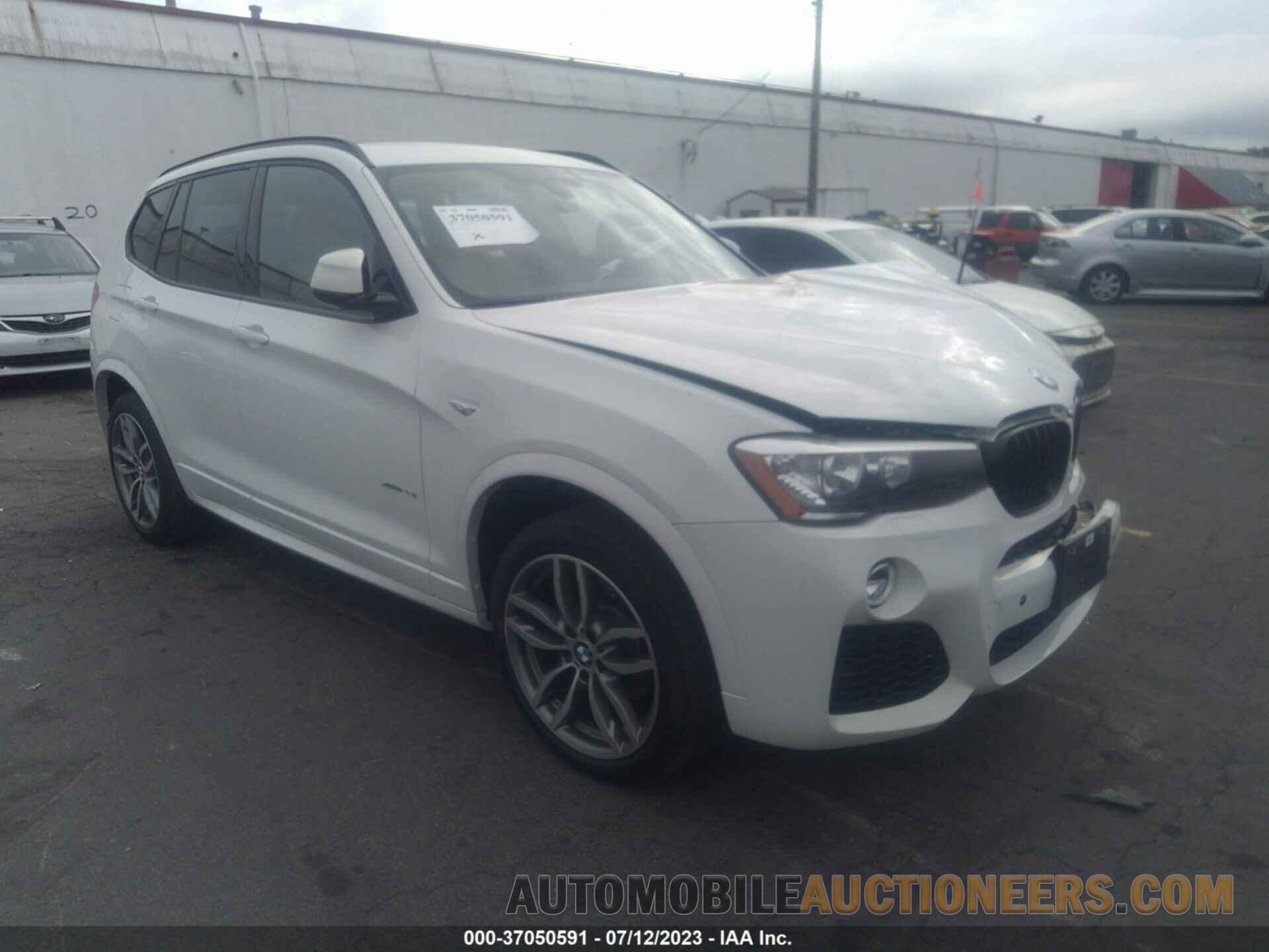 5UXWX9C33H0W71141 BMW X3 2017