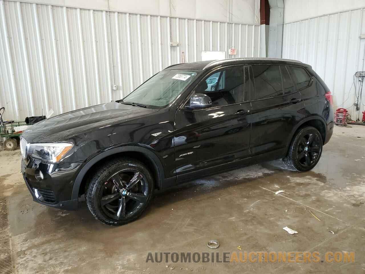 5UXWX9C33H0W74377 BMW X3 2017