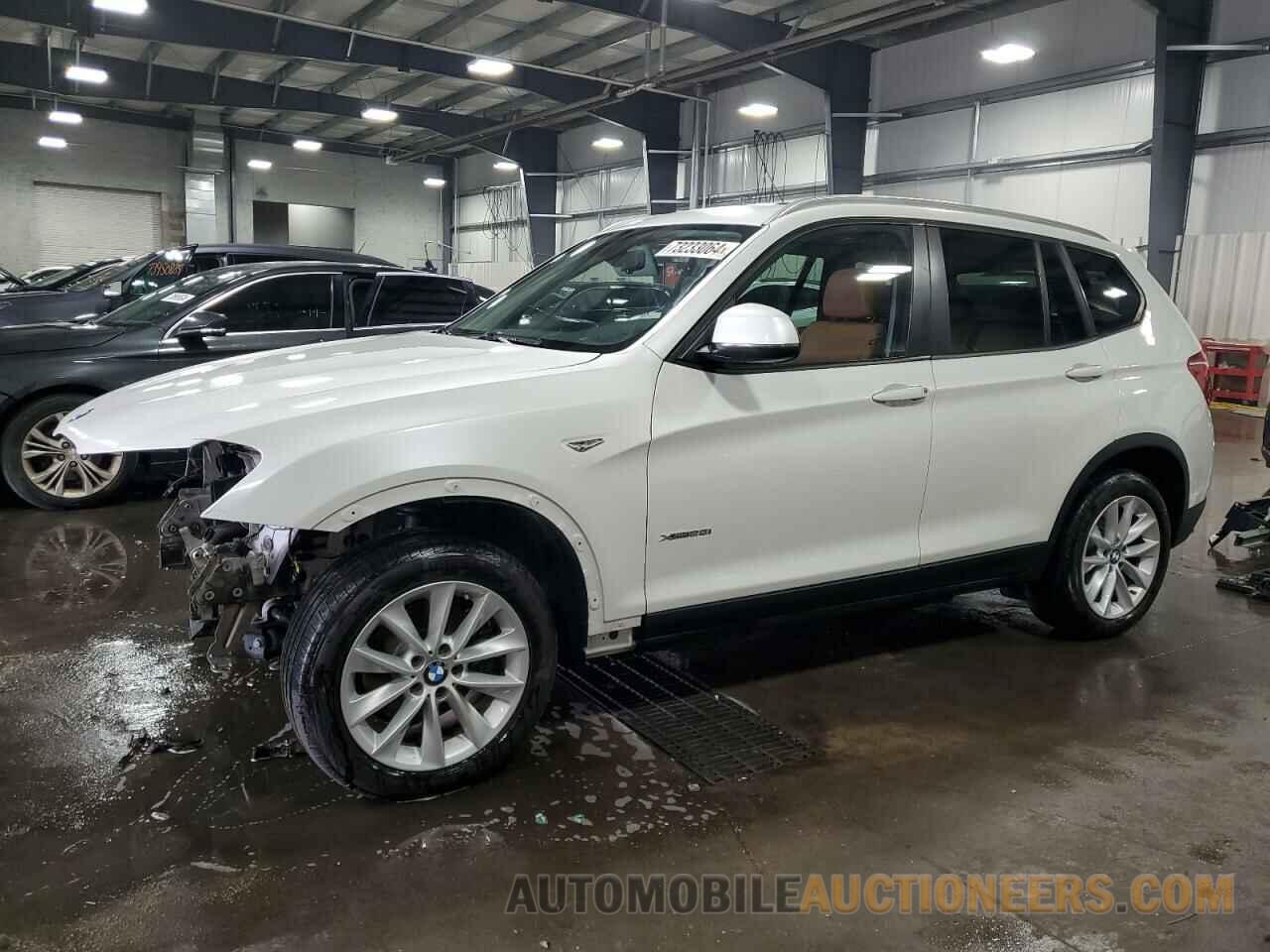 5UXWX9C33H0W75772 BMW X3 2017