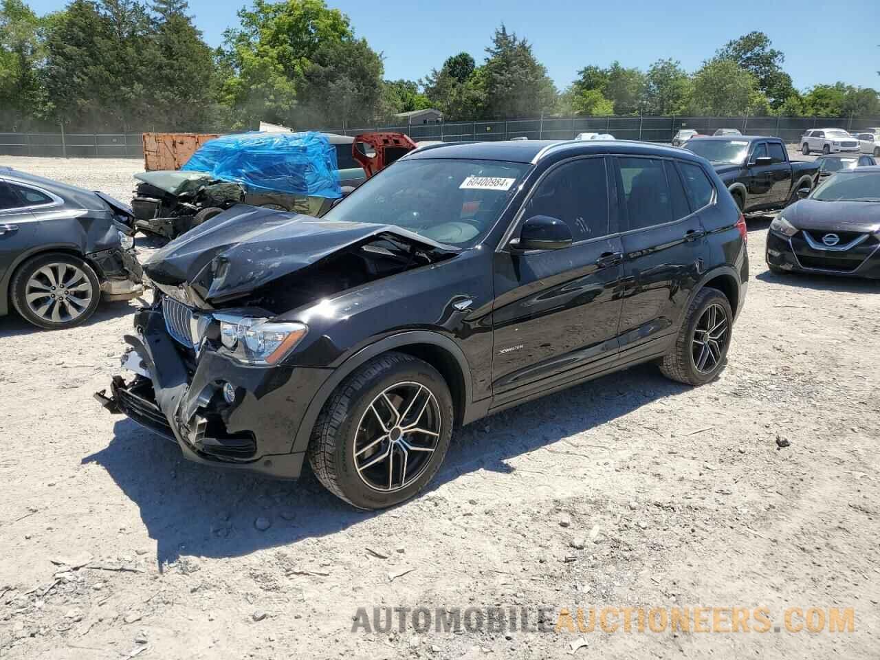 5UXWX9C33H0W78655 BMW X3 2017